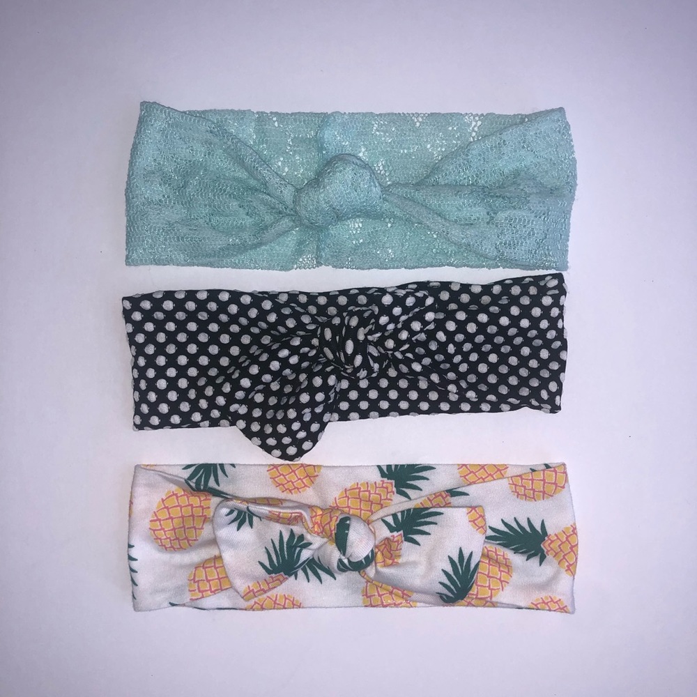 Knotted Baby Headbands